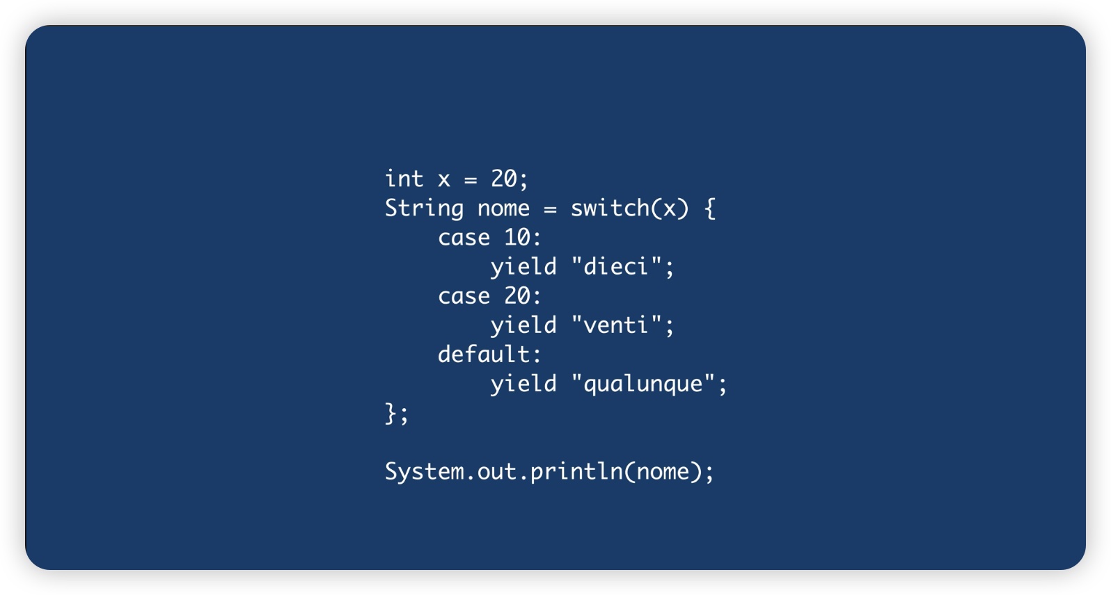 Expression switch