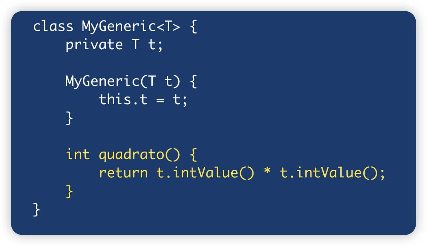 MyGeneric class