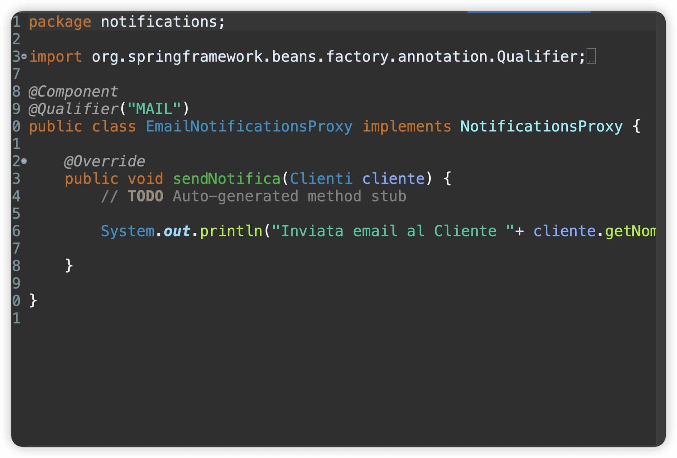 EmailNotificationProxy