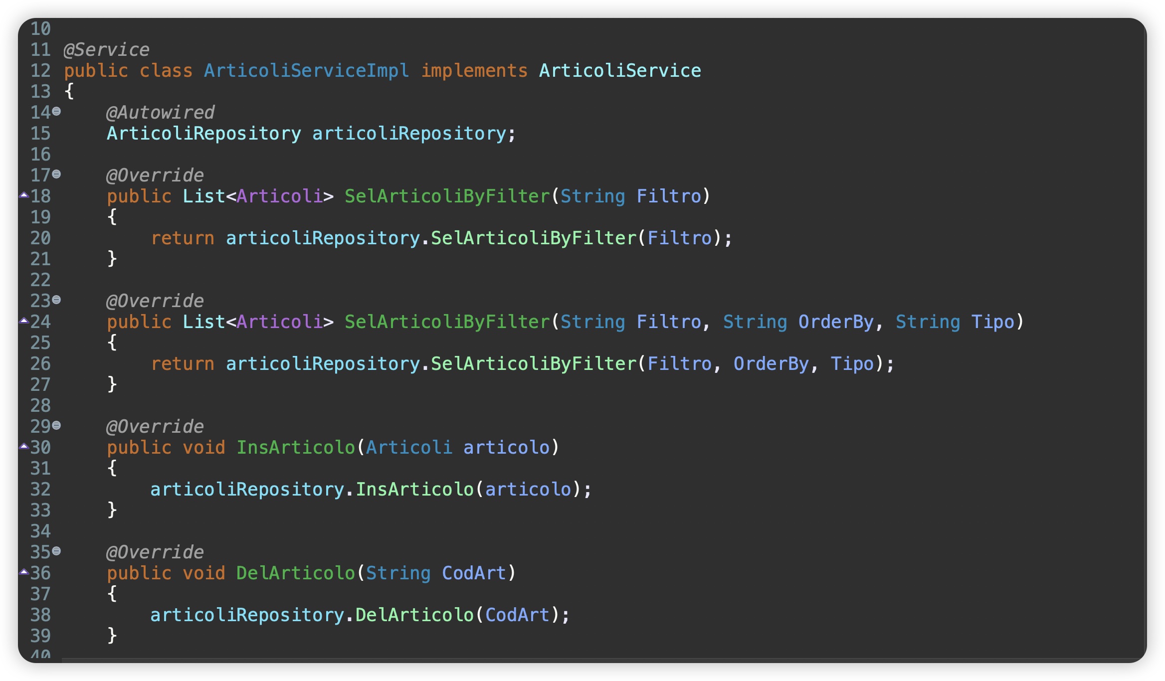 ArticoliServiceImpl